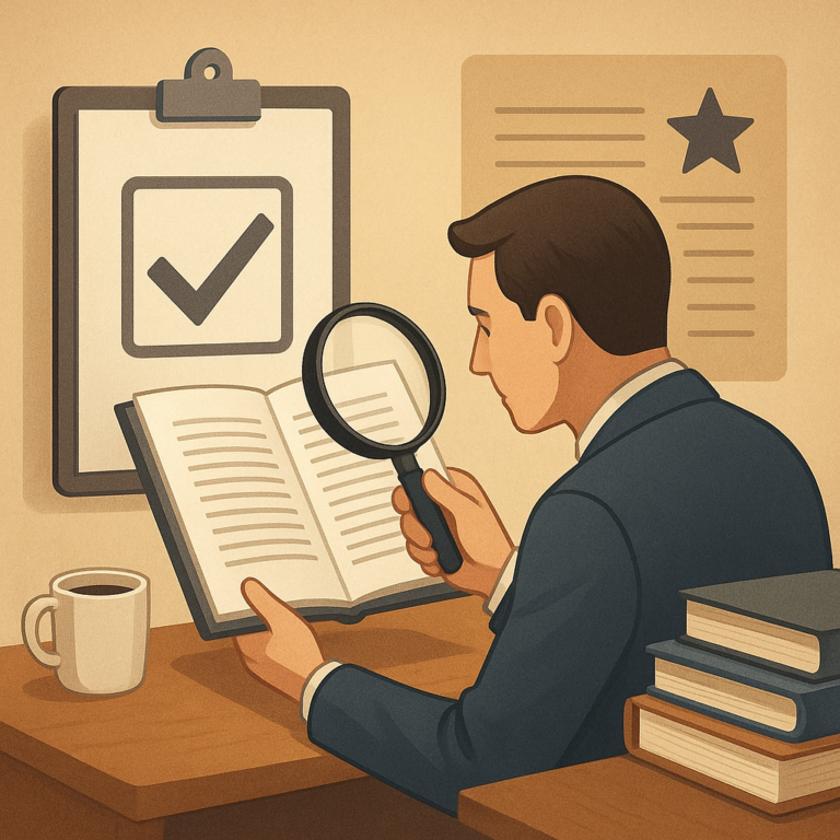 Quais critérios definem qualidade de conteúdo em uma operação editorial?